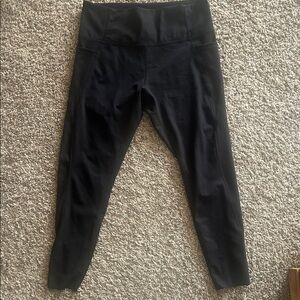 Danskin Large Black Leggings with Side Pockets